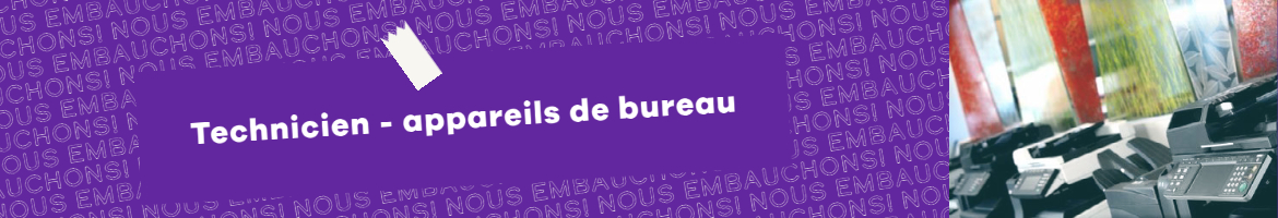 Bannière technicien